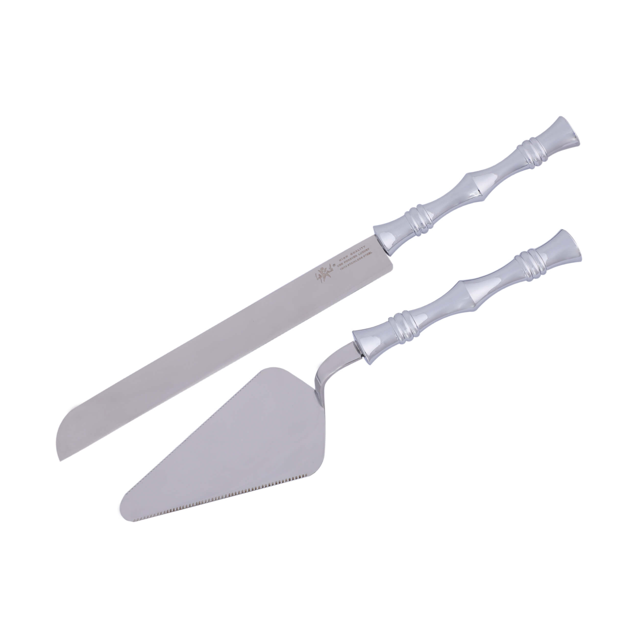 مجموعه دوعددی چاقوی کیک لایف اسمایل مدل F15