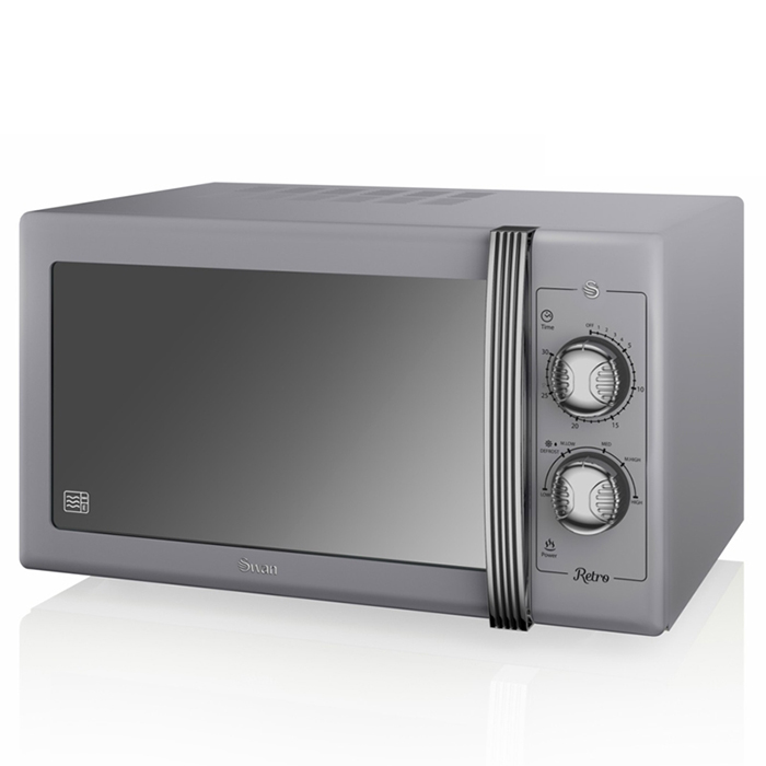 مایکروویو ترکیبی دیجیتال Swan Retro 25L با گریل